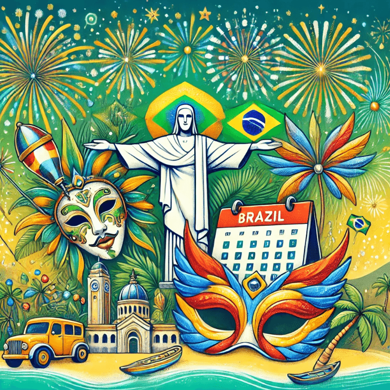 Ilustração do guia sobre Feriados 2025: Saiba Quais Serão os Dias de Descanso