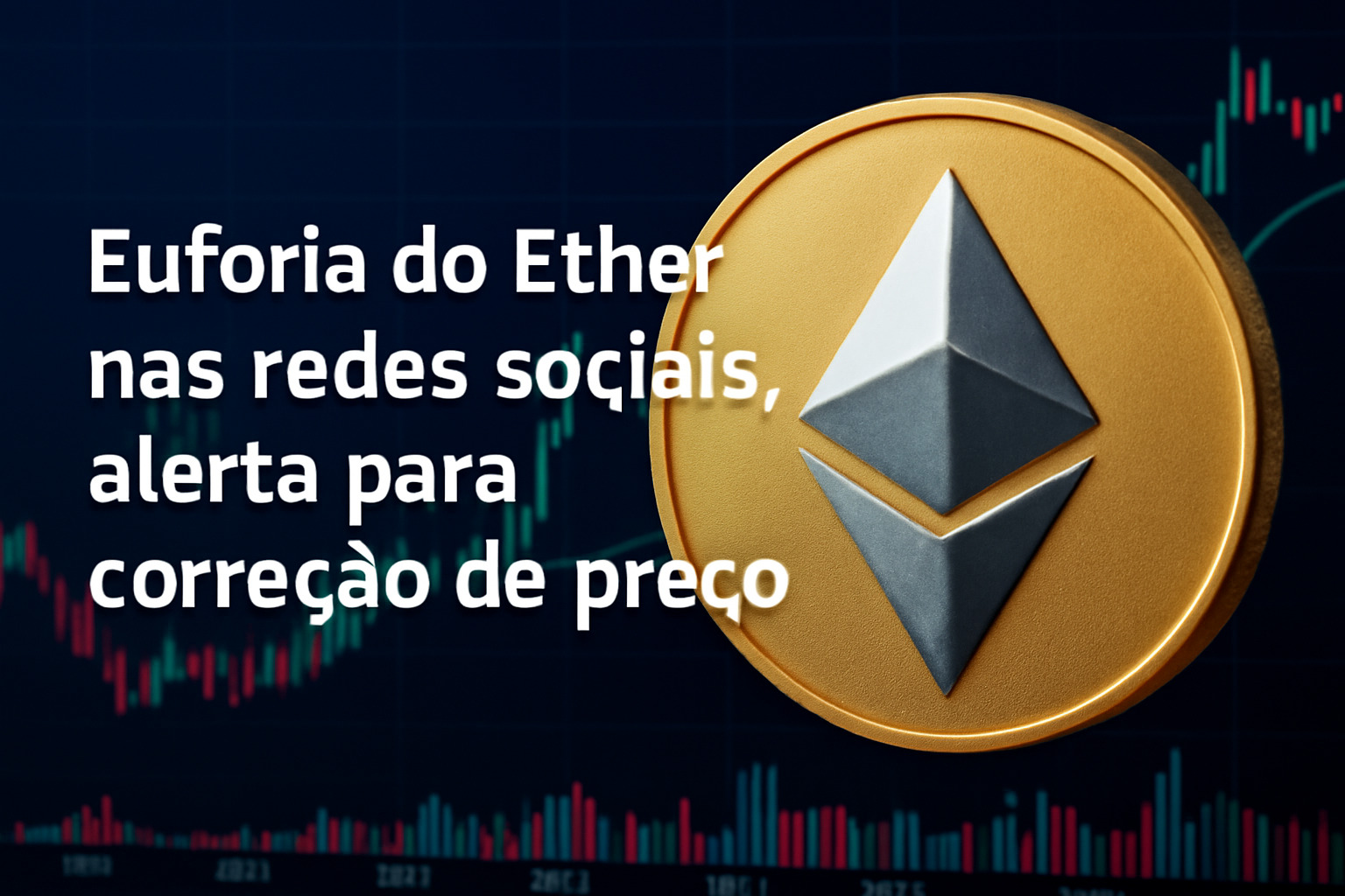 Euforia do Ether nas redes sociais pode antecipar queda