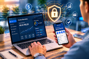 Digital Plane: Finanças, Investimentos e Criptomoedas 4 Como Abrir Conta no Banco Alfa: Guia Simples e Rápido - Fonte: Imagem gerada por IA (DALL·E / ChatGPT)