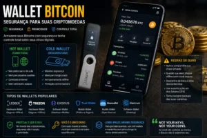 Como Comprar Bitcoin em 2026 (Guia Atualizado) 4 Guardar corretamente seu Bitcoin é essencial para evitar perdas. - Fonte: Imagem gerada por IA (DALL·E / ChatGPT)