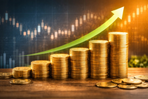 Banco Alfa de Investimentos: Vale a Pena? 1 Rentabilidade e crescimento no banco alfa de investimentos - Fonte: Imagem gerada por IA (DALL·E / ChatGPT)