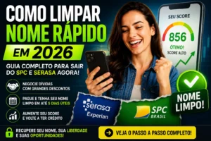 Digital Plane: Finanças, Investimentos e Criptomoedas 2 Como Limpar Nome Rápido em 2026: Guia Completo - Fonte: Imagem gerada por IA (DALL·E / ChatGPT)