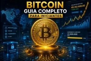 Digital Plane: Finanças, Investimentos e Criptomoedas 1 Bitcoin Para Iniciantes: Guia Completo 2026 - Fonte: Imagem gerada por IA (DALL·E / ChatGPT)