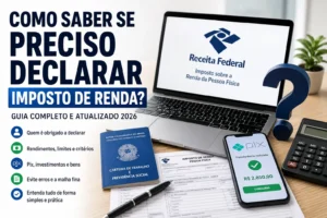Digital Plane: Finanças, Investimentos e Criptomoedas 2 Como Saber se Preciso Declarar Imposto de Renda - Fonte: Imagem gerada por IA (DALL·E / ChatGPT)