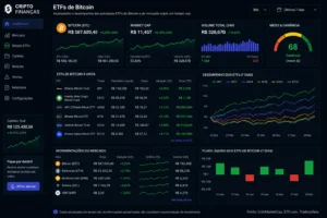 Imposto de Renda Criptomoedas: Guia Completo 2026 3 Os ETFs aproximaram o mercado cripto do sistema financeiro tradicional. - Fonte: Imagem gerada por IA (DALL·E / ChatGPT)