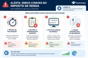 Como Funciona o Desconto Simplificado do Imposto de Renda 2 A escolha errada do modelo pode reduzir sua restituição ou aumentar o imposto a pagar. - Fonte: Imagem gerada por IA (DALL·E / ChatGPT)