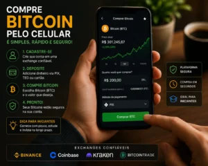 Como Ganhar Dinheiro com Cripto em 2026 4 Começar pequeno pode ser uma estratégia mais segura para iniciantes. - Fonte: Imagem gerada por IA (DALL·E / ChatGPT)