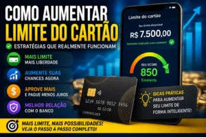 Digital Plane: Finanças, Investimentos e Criptomoedas 1 Como Aumentar Limite do Cartão em 2026 - Fonte: Imagem gerada por IA (DALL·E / ChatGPT)