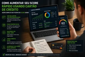 Cartão Sem Anuidade para Negativado: 11 Opções em 2026 3 Bons hábitos financeiros ajudam a recuperar crédito rapidamente. - Fonte: Imagem gerada por IA (DALL·E / ChatGPT)