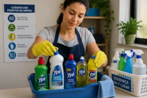 Detergente Neutro Ypê: Produtos Afetados e Riscos 3 Verificar validade, lote e procedência ajuda a reduzir riscos no uso doméstico. - Fonte: Imagem gerada por IA (DALL·E / ChatGPT)