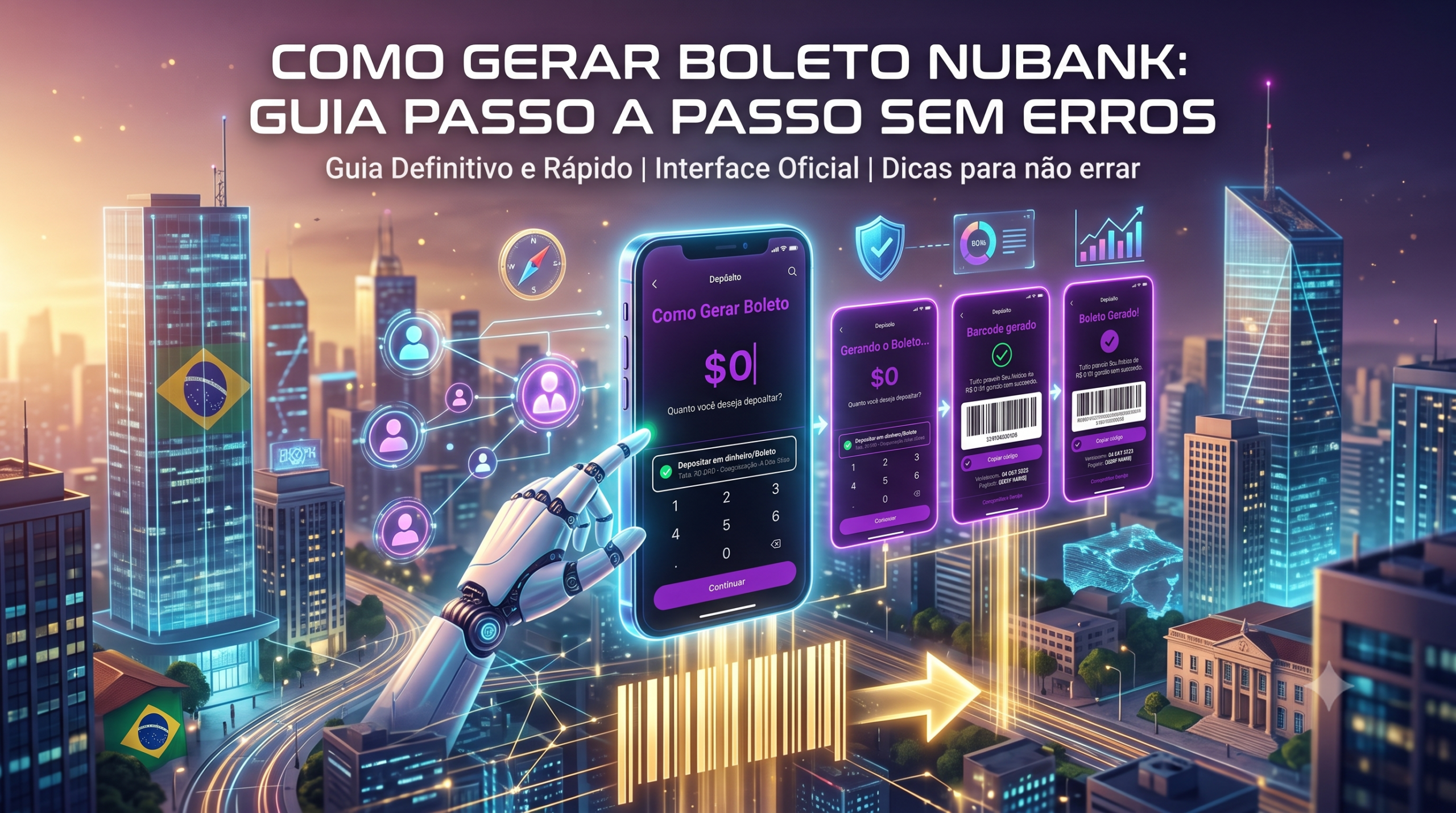 Como Gerar Boleto Nubank: Guia Passo a Passo sem Erros