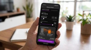 Renegociar Nubank: Como Limpar o Nome sem Juros Abusivos 1 Tela de simulação de acordos dentro do espaço dedicado à organização financeira do usuário.