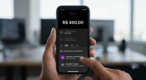 Como Fazer TED Nubank: Guia Sem Erros para Outros Bancos 1 Acessando as opções secundárias no fluxo de como fazer ted nubank diretamente pelo celular.