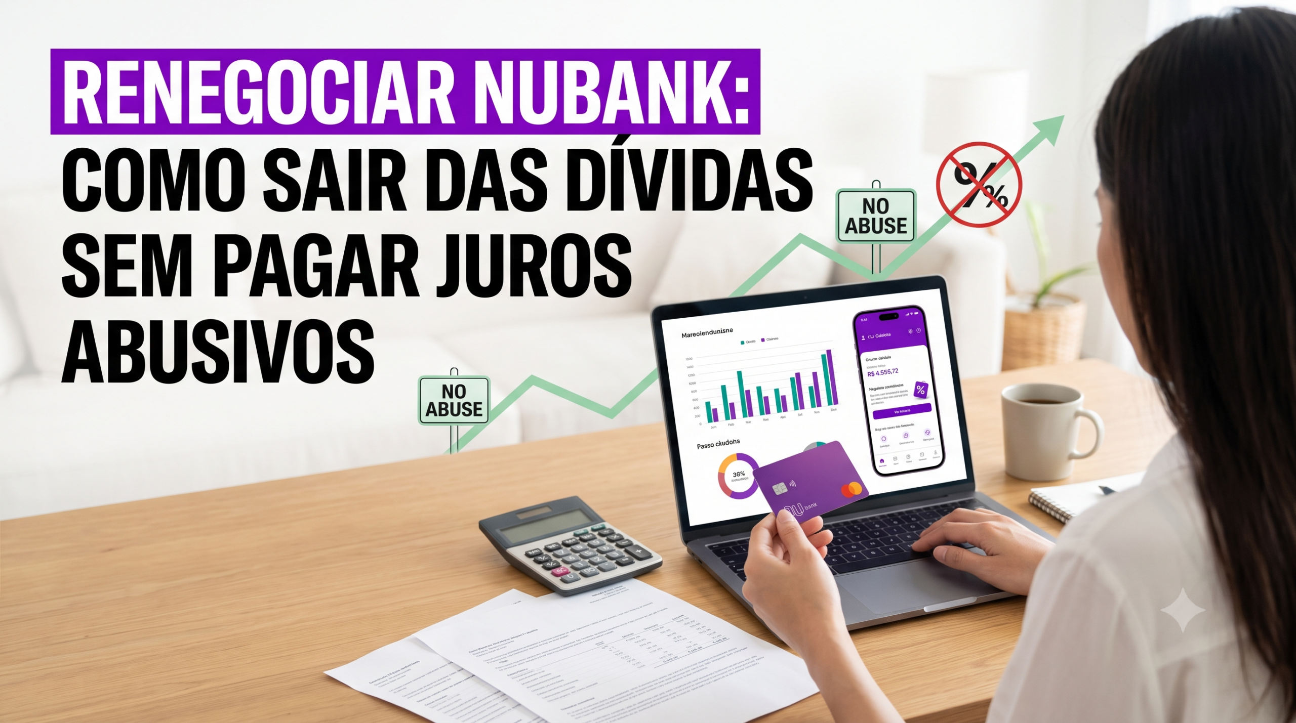 Renegociar Nubank: Como Limpar o Nome sem Juros Abusivos