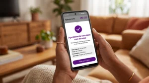 Como Cancelar Pagamento Agendado Nubank: Guia sem Erros 2 Tela final de confirmação no celular ao seguir as etapas de como cancelar pagamento agendado nubank.