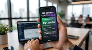 Como Fazer TED Nubank: Guia Sem Erros para Outros Bancos 2 Visualização do comprovante eletrônico detalhado após concluir o processo de como fazer ted nubank.
