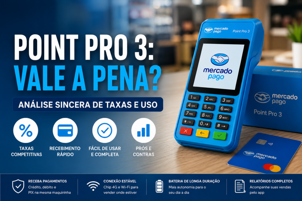 Point Pro 3: Vale a Pena? Análise Sincera de Taxas e Uso