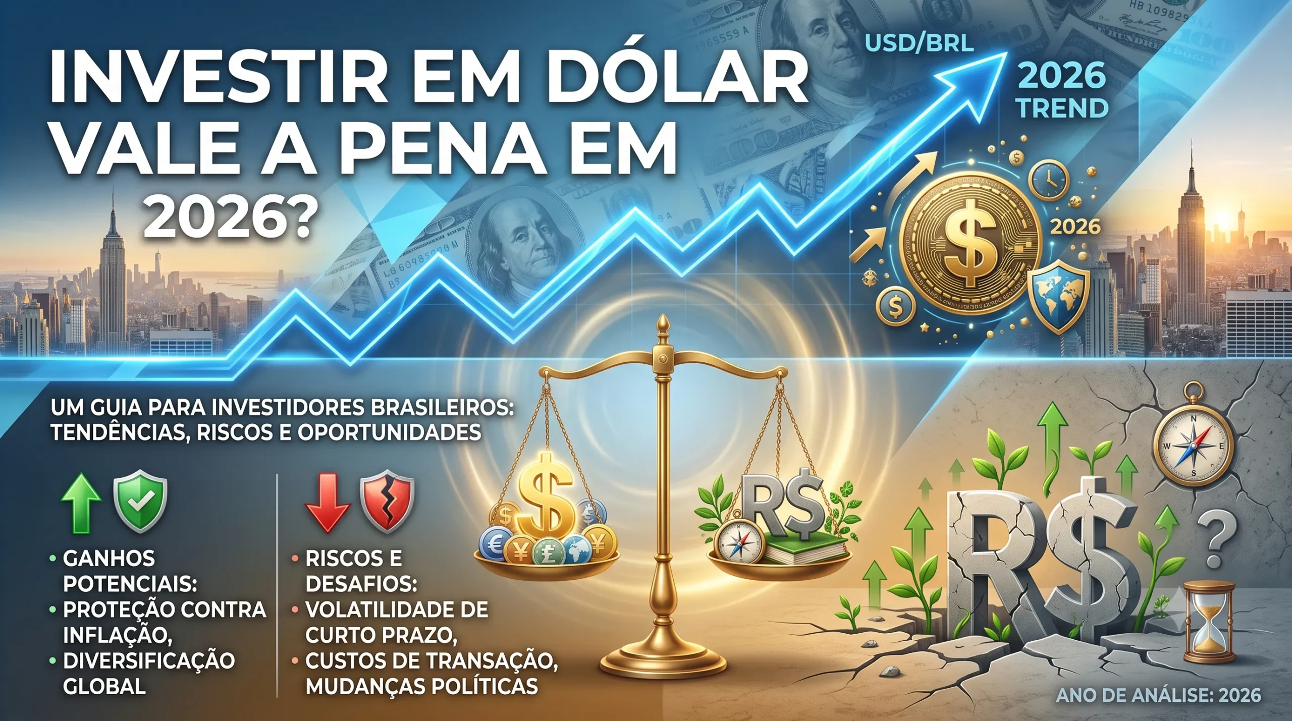 Investir em Dólar Vale a Pena em 2026?