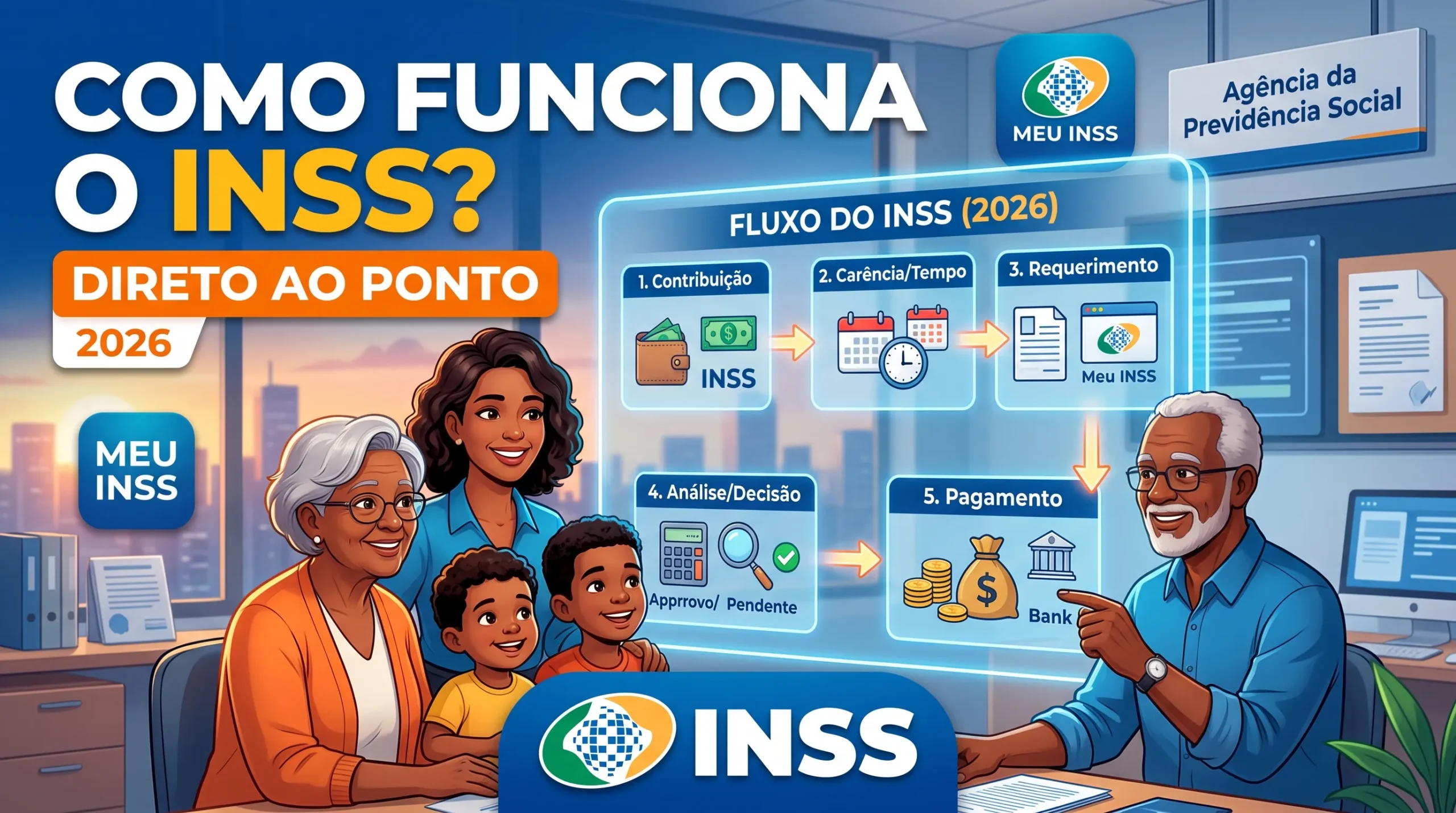 Como Funciona o INSS Direto ao Ponto (2026)