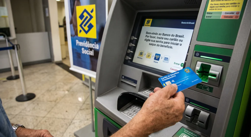 Como Funciona o INSS? Direto ao Ponto (2026) 2 Aprender como funciona o cartão magnético do INSS ajuda a evitar cobranças indevidas de tarifas bancárias na hora de sacar o benefício.