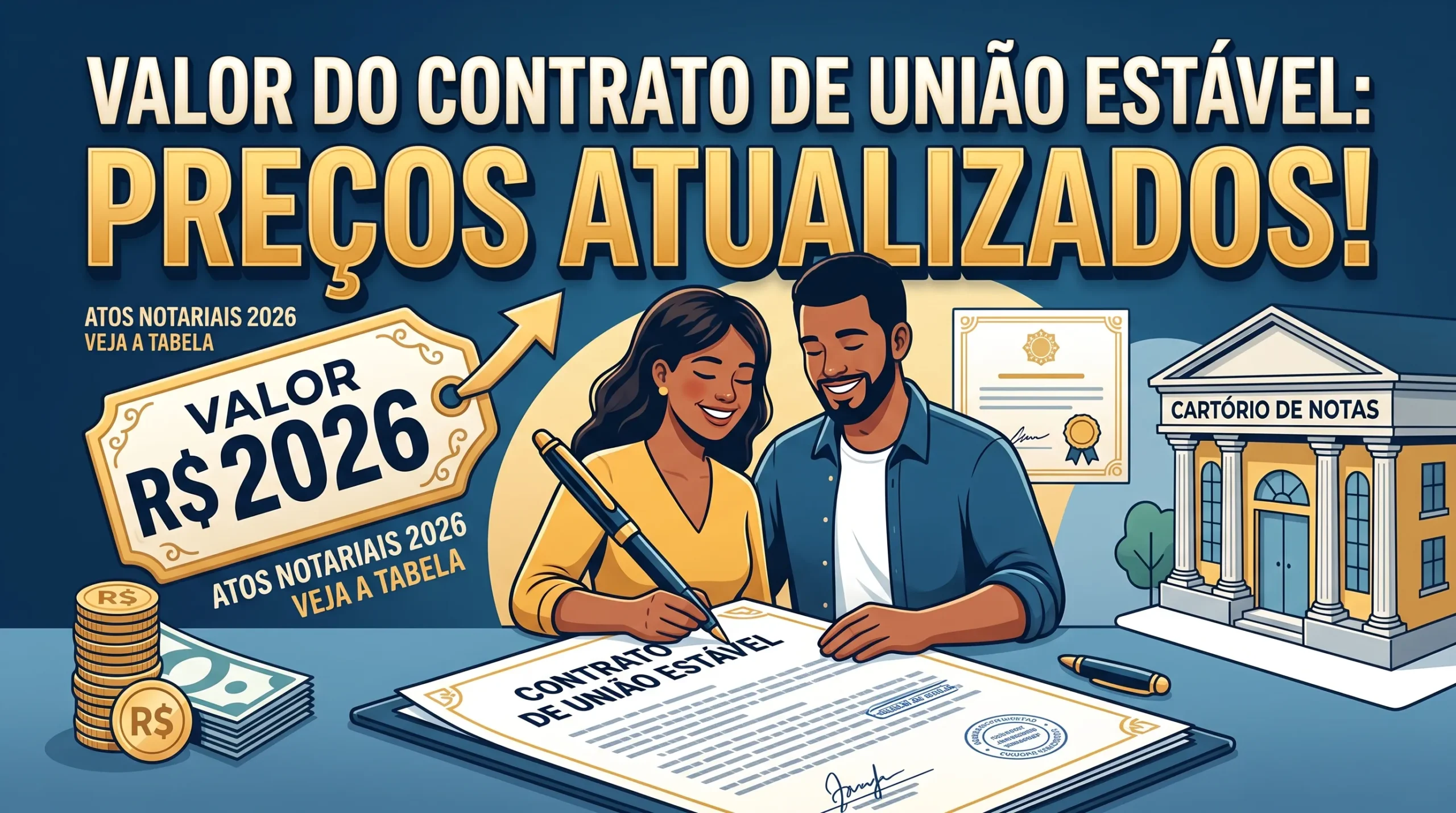 Valor do Contrato de União Estável: Preços Atualizados!