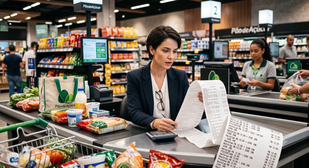 Valor do Imposto no Mercado: Quanto Você Paga Sem Saber?